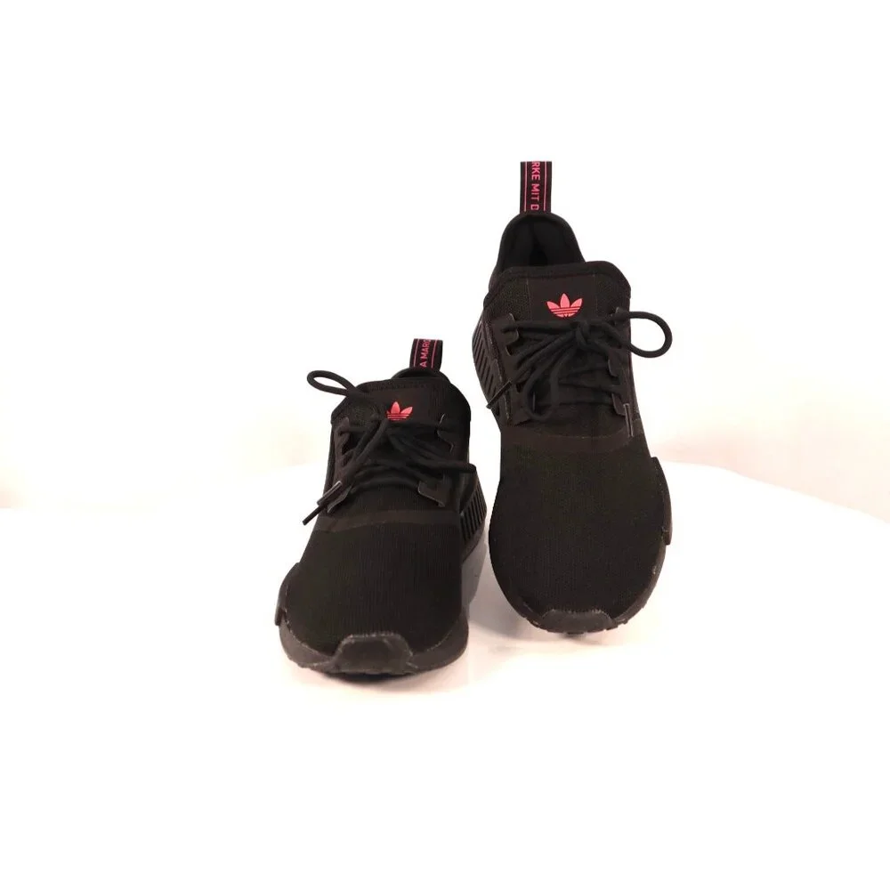 Adidas women's NMD_R1 Black‎ & Pink Sneakers Size 9 1/2
